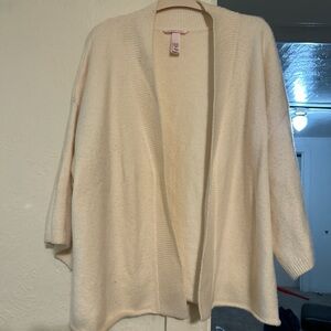 Victoria's Secret Cream Cardigan Sweater